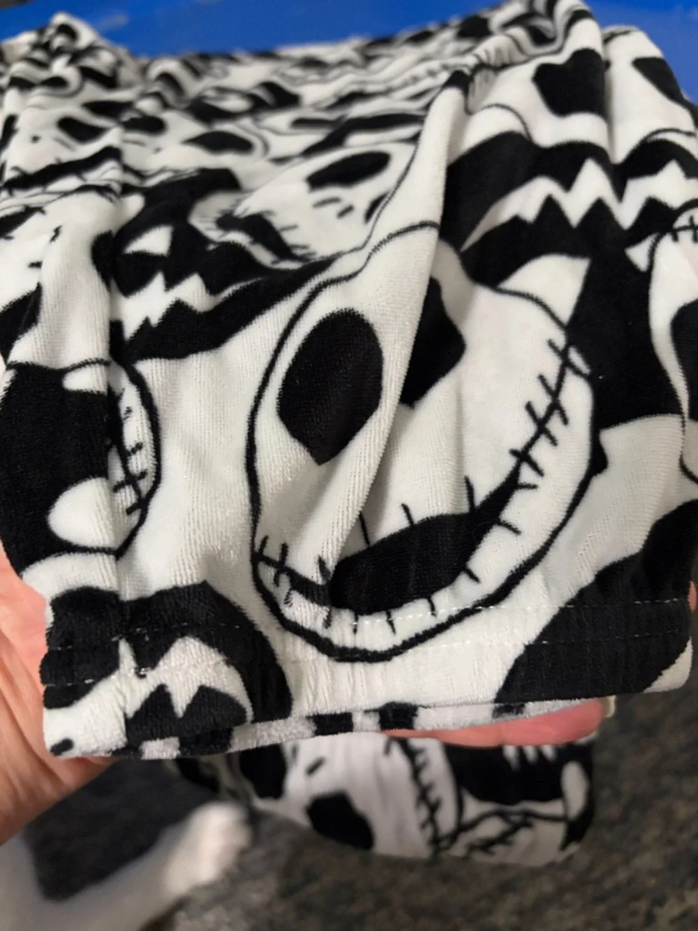 Disney The Nightmare Before Christmas Black and White Lounge Pants - Picture 5 of 6